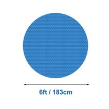둥근 수영장 커버 태양열 담요 단열 필름 야외 수온 보호, 중국, 183cm