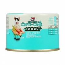 사조 사조 옵티원 부스트 닭안심&맛살 캔 160g, 1개, 본상품