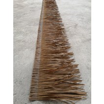 3m 모조 볏짚 밀짚 초가 인조 갈대 지붕 초가집 플라스틱 인공 볏집 시공 자재, 갈색개