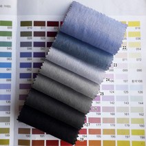 30수 면린넨원단 BIO워싱 Solid 28칼라 블루 그레이톤 7칼라 52인치, 23