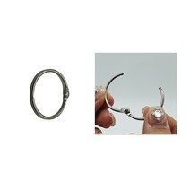 카드링 쇠링 10개 35mm 단어장 고리 책철 실버링 쇠고리 서류 문서 펀치