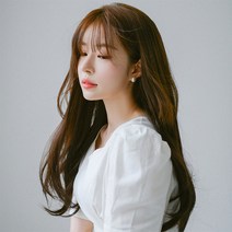 가발나라 붙임머리 5피스 아이롱 C컬 부분가발, 쵸코브라운, 1개