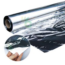 무코팅 반사필름 은박지 과수원 착색용, 반사필름 0.02 x 180cm x 500m