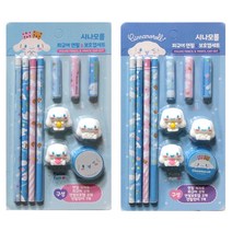 시나모롤 피규어 연필&보호캡 세트 산리오 유치원 초등 여아 생일 선물, 단품