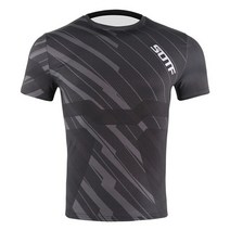 주짓수래쉬가드 레쉬가드 도복 파이터 MMA 운동복 훈련복기하학 통기성 싸움 무에타이 꽉