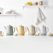 [제니퍼룸] 리뉴얼 마카롱 전기포트 몽키케틀 4colors JR-K181SRS, JR-K181CB (오트밀)