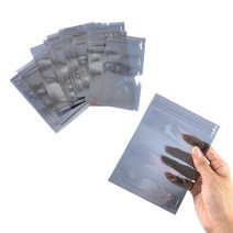 OPP봉투 전자부품 PE지퍼백 커피봉투 제전봉투 택배포장 실딩백 개별포장, 17x22cm1P