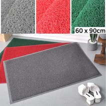 매장 출입구 눈빗물 신발털이 현관 바닥매트 흙먼지차단 간편물세척 학교, 90x120 그린