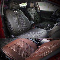 ES시트커버 5종 리무진시트커버 그랜드스타렉스벤카시트 화물차시트카바 가죽시트커버 싼타페, 01. 로얄엠보시트커버, 블랙