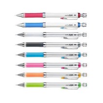 유니 알파겔 슬림 M5807 0.5mm 말랑말랑젤리 샤프, 옐로그린