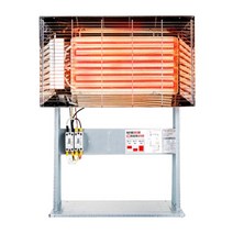 국산 산업현장용 반사판 2단 난로 스탠드형히터 5.2kw 대성정밀