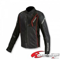 코미네 자켓 JK-128 PROTECT FULL MESH JACKET #BLACK-RED, M, BLACK-RED