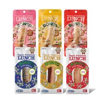 슈퍼 프리미엄 런치 보니또 20g 3종 참치 통살 고양이 기호성 영양 간식, 참치&치킨 20g, 5개