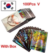 포켓몬카드 VMAX 포켓몬스터 V 레인보우 한글판, KR 100V