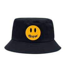 벙거지모자 남자 버킷햇 저스틴 비버 그린 하우스 버킷 모자 음영 플랫 모자 야외 낚시