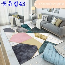 SKANDSALO 거실 대형 러그 카페트 매트 인테리어 침실 서재 긁힘방지 소파 발매트 사계절러그