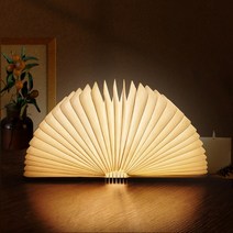 홈트너 샤이닝북 간접조명 수면 수유 무드등 집들이선물, 소, 아이보리