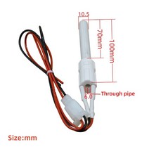 세라믹 점화기 난방로 목재 펠렛 바이오 연료 점화 220V300W, [01] White Through pipe