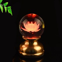 led 연등 연화등 usb 연화등불 재신등 불당 무드등 전등 법당 기도용 불등 화등 충전식 가정용, 소형 연꽃볼 1개