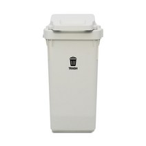 캡틴 분리수거함 60L 1P, 라이트그레이