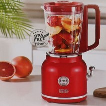 PGM*^몰키친 플라워 믹서기 1.5L 과일즙 녹즙 분쇄기 블랜더 조리용 요리 일반 다용도 부엌 주방^^췤pgm, a^^옵션없슴