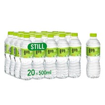 풀무원 먹는샘물 500ml 120병, 120개