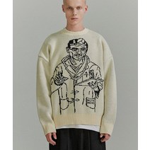 NOT4NERD Doctor Knit Sweater - 아이보리