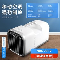 이동식 에어컨 소형 캠핑용 차박 냉방기 자동차 냉각기 24V 220V, 24V 220V 이동식 에어컨