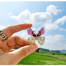 [뽀찌버디나비] 큐빅 나비 볼마커 3개 1set 예쁜 볼마커 선물추천 캐디용품