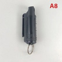 안전 생존 새로운 1pc 페퍼 스프레이 탱크 여성용 미니 edc 보호 자기 방어 페퍼 스프레이 빈 병 키 링 키체인, a13