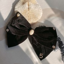 수리39링 왕리본핀 벨벳리본핀 리본머리핀 프랑스핀 헤어핀 자동핀 머리핀