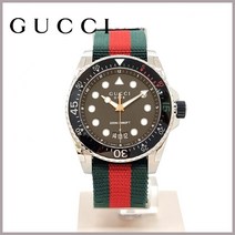 백화점AS 구찌 다이브 남성 나토밴드 시계 YA136209A