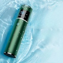 휴대용 컬러 전기 면도기 무선 여행용 핸드폰 충전 사용 휴대용 USB C충전 트렌드 면도기, 올리브 그린