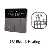 열선 선풍기날개 쿨링팬 KHOLD 비 WiFi 스마트 서모 스탯 온도 컨트롤러 95-230V, 01 Electric Heating