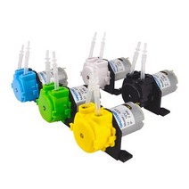 액체이송펌프12V/24V DC 도징 펌프 연동 펌프 도징 헤드 아두이노 수족관 실험실 분석 Diy 용 커넥터 포함, 02 24V whole pump_05 YELLOW