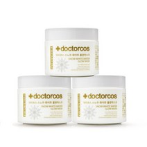 닥터코스 스노우화이트 물광 마스크 크림 110ml 3개