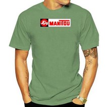 Manitou 지게차 티셔츠 Sz S - 빅사이즈, S, Men pea green