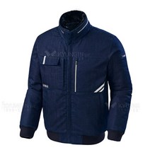 가을 겨울 작업복 T-475 상의 하의 별매 M~4XL 인-데님 방한복 청지 스판 남자 정전기방지 패딩 티뷰크