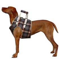 PAWESOMEFACTORY Dog Support & Rehab 슬링 하네스 - 패딩 리프팅 보조 목줄 편안함 및 제어 보조 장애 애완 동물 무릎에서 안전하게 회복(M(개 체중:, Blue Front leg, M( dog weight 27pounds-40 pou