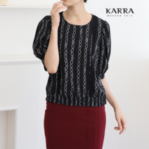 KARRA 퍼프체인레이스밴딩블라우스_KB1MBL064G