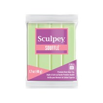 스컬피 수플레(souffle) 48g 폴리머클레이 (oven-bake clay), 피스타치오 (Pistachio)
