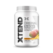 Xtend BCAA 망고 매드니스 90 서빙 아르기닌 글루타민 함유, 1개, 기본