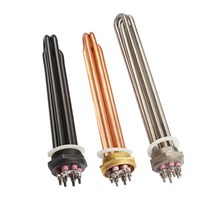 심야전기 온수보일러 사각히터 봉히터 1.52인치 3kw, DN50 살포 300mm 380V9kw