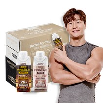 칼로바이 퍼펙트 파워쉐이크 20g 김종국 프로틴 헬스 단백질 음료 액상 보충제 초코바나나 18개입+바닐라 18개입, 1세트