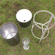 강우량 측정기 강수량 게이지 우량계 측우기 비, 스테인레스 우량계 통합