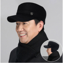 세련되고 멋진 신사 중년 60대 70대 어르신 할아버지 모자