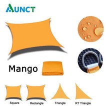 롤비닐 덮개 대형비닐 차량 유모차 오토바이 420D 자외선 차양 방수 사각형 직사각형 정원 삼각형 천장 수영장 천막 캠핑 텐트, Mango+triangle 2x2x2m