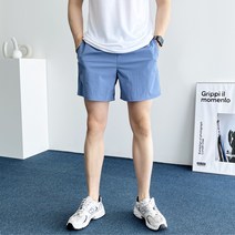 데일트 남자 나일론 여름 밴딩 스판 4부 반바지