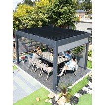 세컨하우스 농막 모듈러주택 조립식어닝, 전등과 커튼이 없는 3X4m