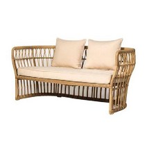 북유럽 야외 레저 소파 안뜰 등나무 의자 발코니 가구, 콤비네이션, 더블 소파